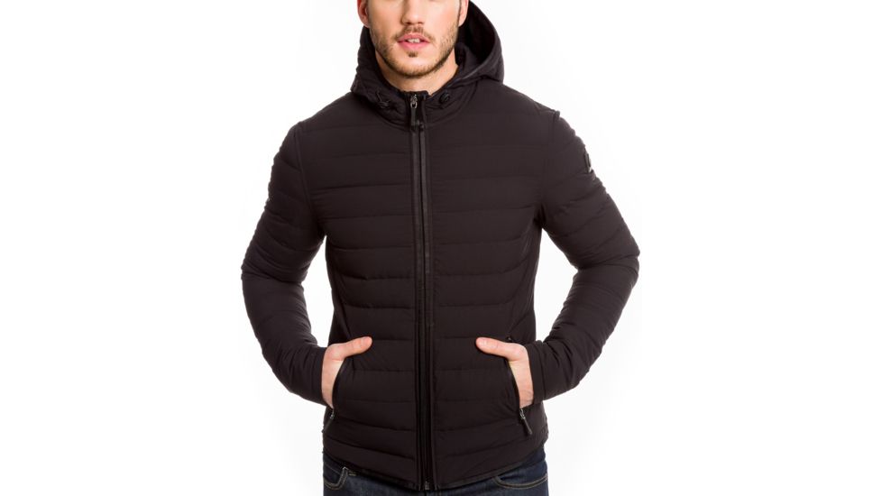 Moose Knuckles Fairfield Jacket - Mens-Navy-X-Large