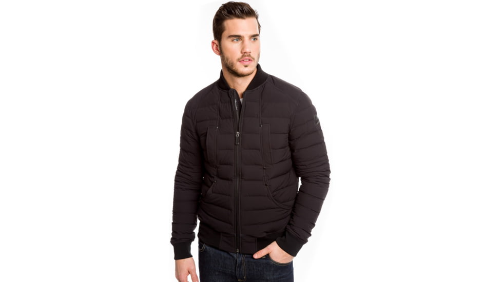 Falcon Bomber Jacket - Mens-Black-Large