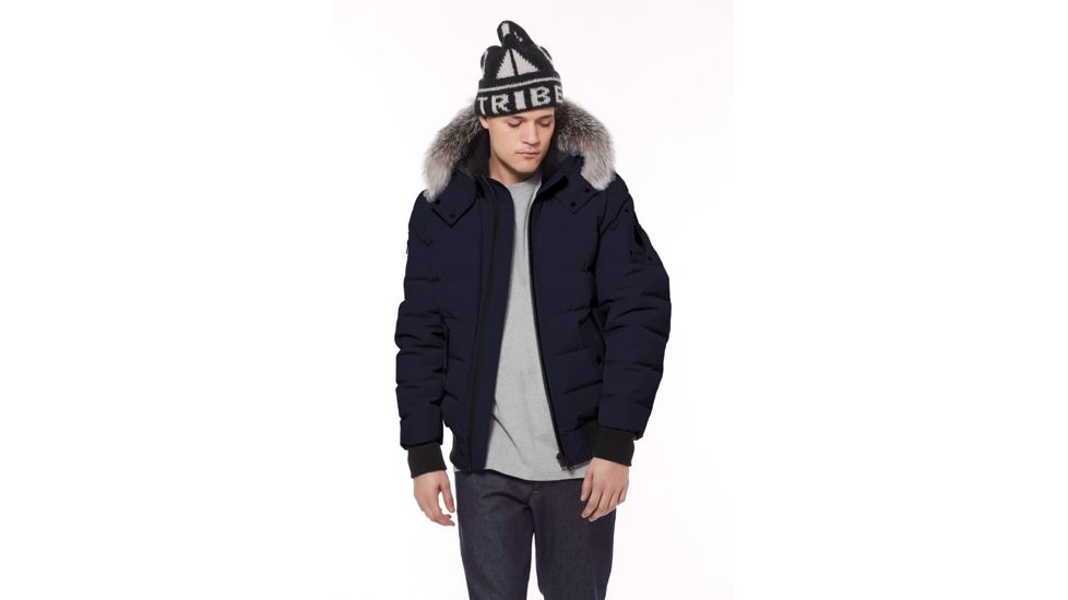 Moose Knuckles Glace Bay Bomber - Men's, True Navy, Medium, MK8614-MFB-463-M