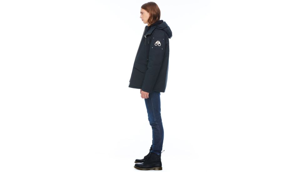 Moose Knuckles Millstream Jacket, Navy / Black Fur, XL, M39MJ117N-546-XL