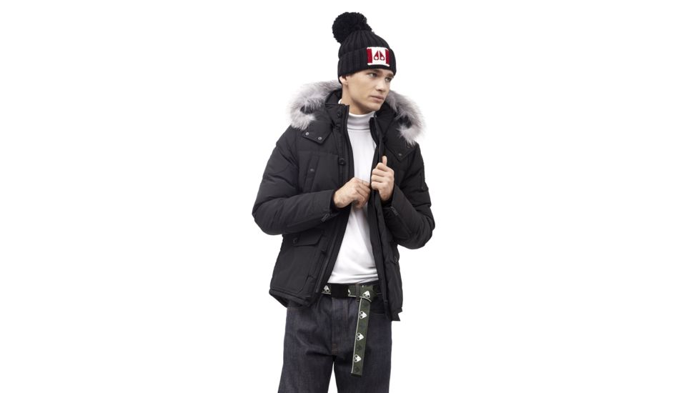 Moose Knuckles Port Dufferin Jacket - Mens, Black, Small, MK8612-MMWJ-310-S