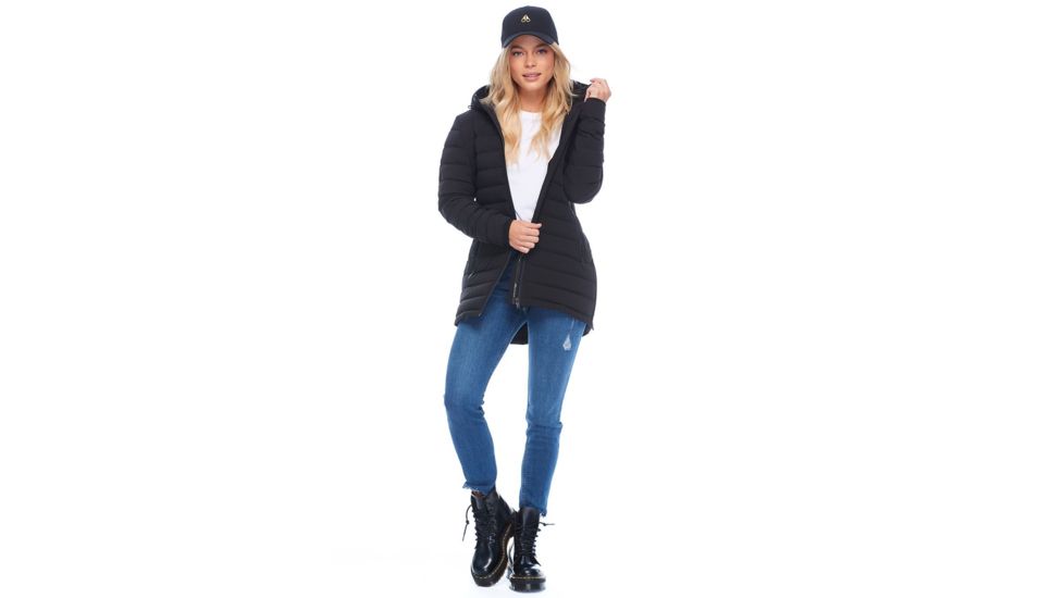 Moose Knuckles Rockcliff Hoodie, Black, M, MK7515LMLH-292-M