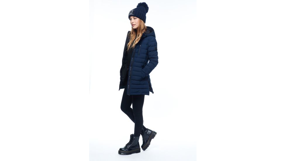 Moose Knuckles Rockcliff Hoodie, Navy , L, MK7515LMLH-833-L