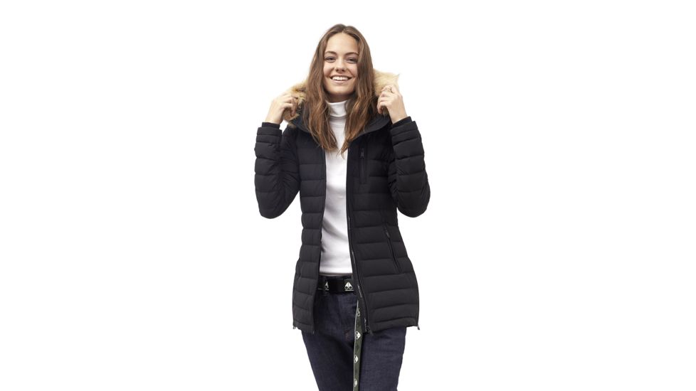 Moose Knuckles Roselawn Jacket, Black / Crystal Fox, XS, MK8517LFFH-292-XS