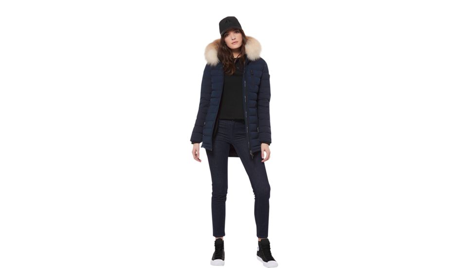 Moose Knuckles Roselawn Jacket, Navy / Crystal Fox, L, MK8517LFFH-833-L