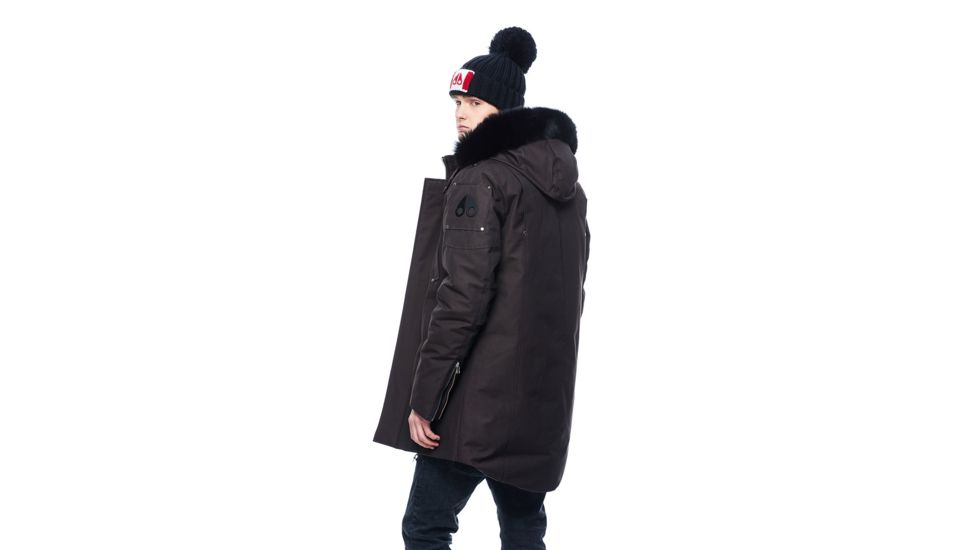 Moose Knuckles Stirling Parka - Mens, Driftwood/Black Fox, Extra Large, MK4661-MP-647-XL