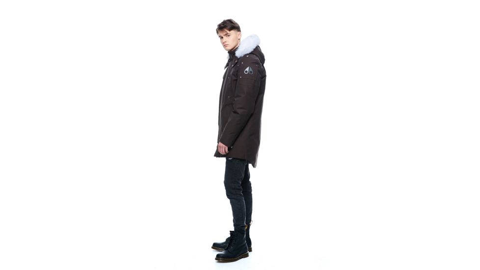 Moose Knuckles Stirling Parka - Mens, Driftwood/Nautral Fox, Small, MK4661-MP-646-S