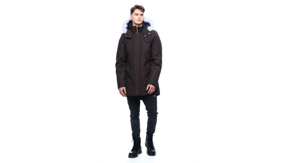 Moose Knuckles Stirling Parka - Mens, Driftwood/Nautral Fox, Small, MK4661-MP-646-S