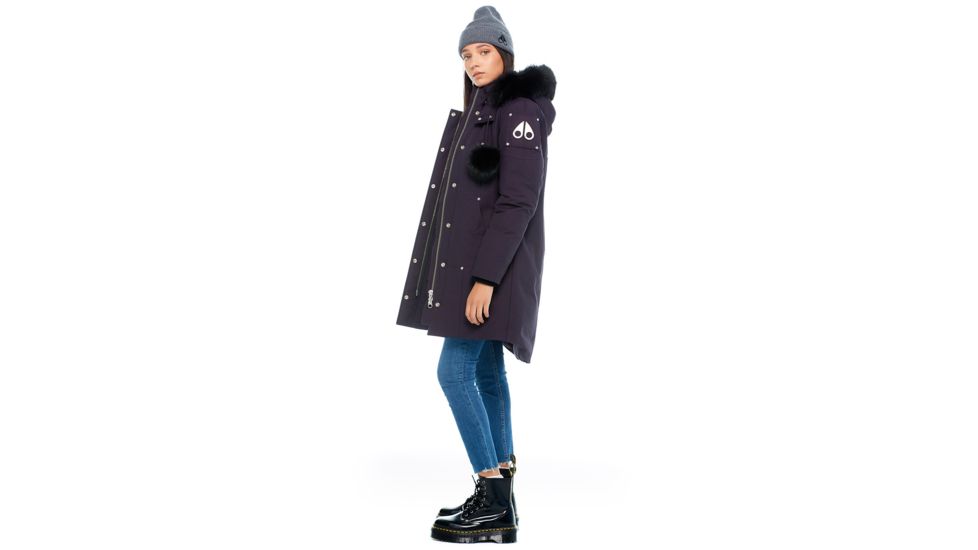 Moose Knuckles Stirling Parka Women's, Abyss / Black Fur, XS, MK2003LP-523-XS