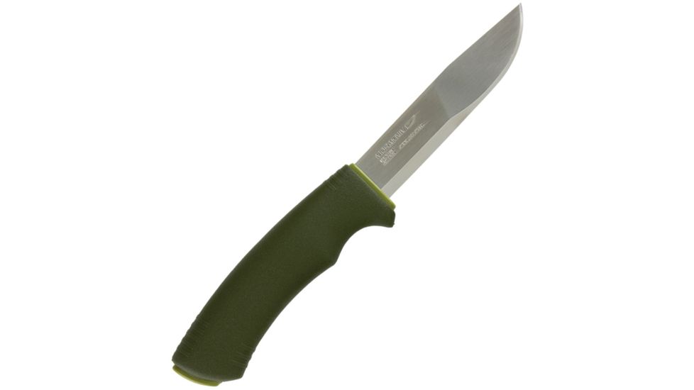 Mora Bushcraft Forest Fixed Blade Knife, SS Blade, Green Handle FT03830