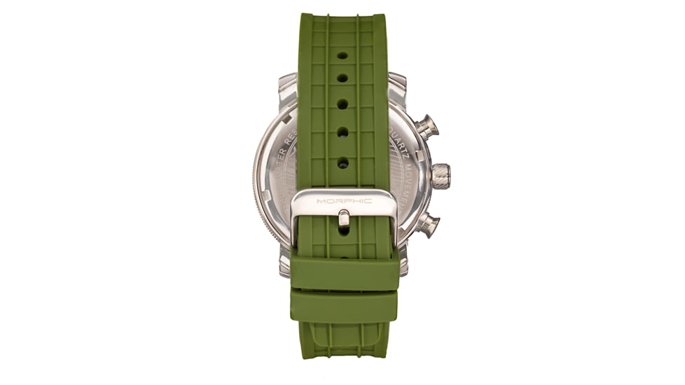 Morphic M90 Series Chronograph Watch w/Date, Green, One Size, MPH9003
