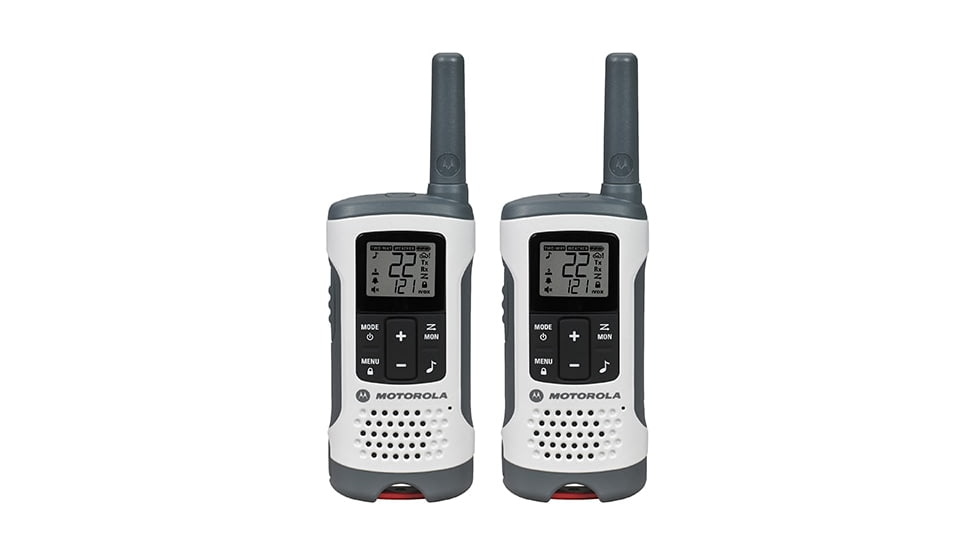 Motorola Rechargeable 2 Way Radio Emergency Preparedness Edition, White, T280