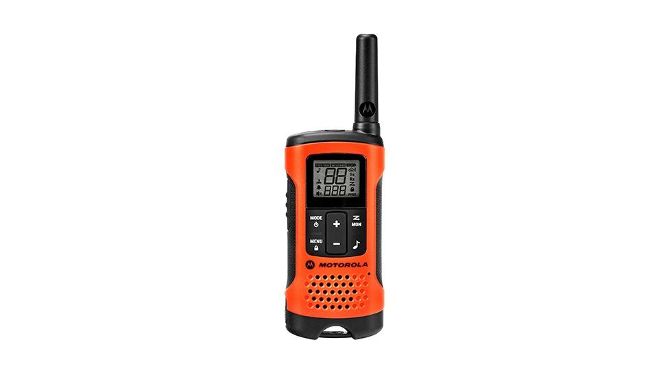 Motorola Rechargeable 2 Way Radio Sportsman Edition, Orange, T265