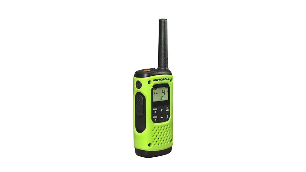 Motorola T600 Rechargeable 2 Way Radio, Pack of 2, Lime, T600 H20