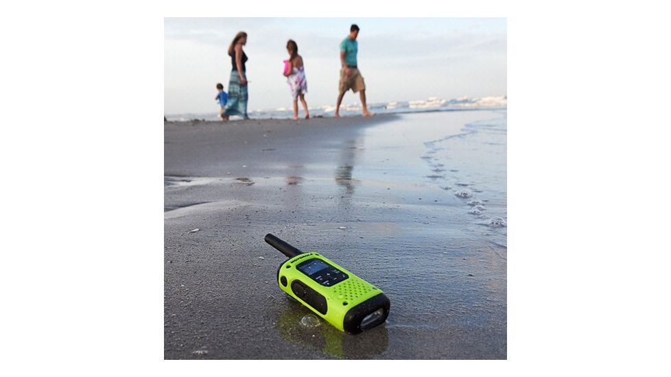 Motorola T600 Rechargeable 2 Way Radio, Pack of 2, Lime, T600 H20