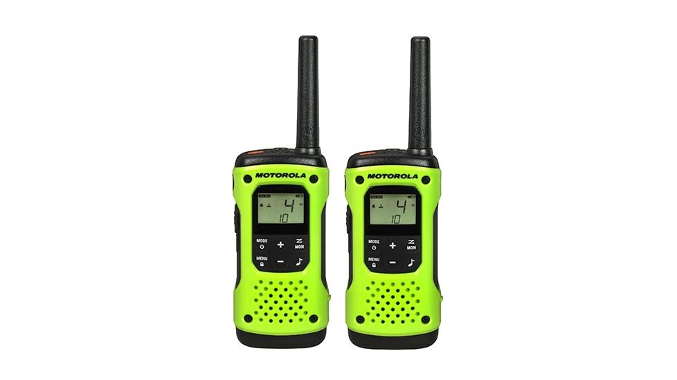 Motorola T600 Rechargeable 2 Way Radio, Pack of 2, Lime, T600 H20