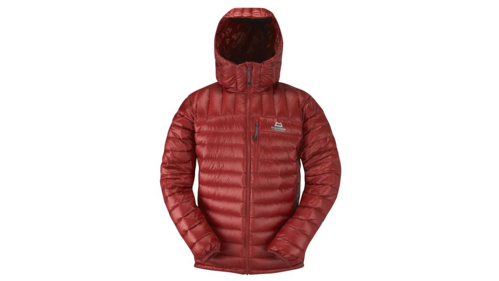 Mountain Equipment Arete Hooded Jacket - Men's-Vintage Red-Small