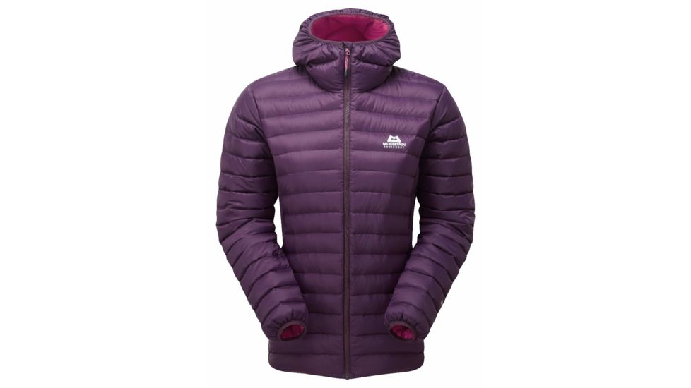 Mountain Equipment Arete Hooded Jacket - Womens, Blackberry, 12 ME-002744-01297-12-DEMO