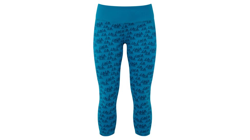Mountain Equipment Cala Cropped  Legging - Womens, Lagoon Blue, 12 ME-002939 Lagoon Blue 12 NA