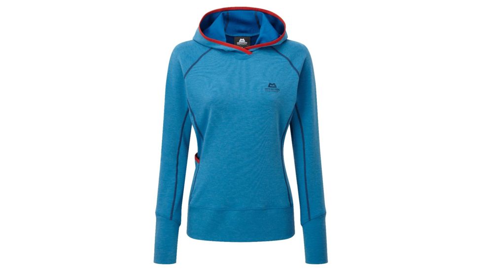 Mountain Equipment Cobra Hoody, Womens Hoodies, Lagoon Blue, 12 ME-001548-01214-12-DEMO