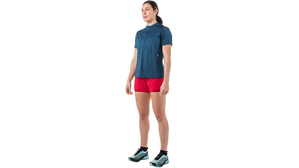 Mountain Equipment Dynamo Twin Short - Womens, Capsicum Red, 8, ME-005986-Me-01559-8