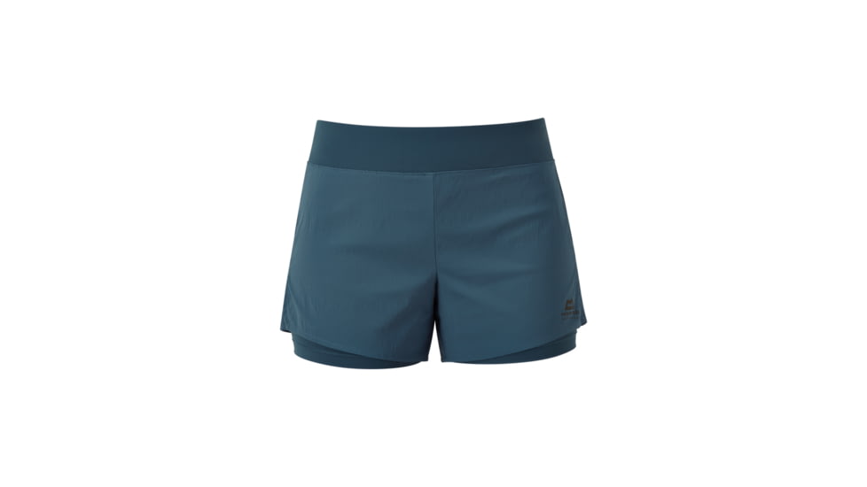 Mountain Equipment Dynamo Twin Short - Womens, Majolica Blue, 8, 0163586 MajBlue8