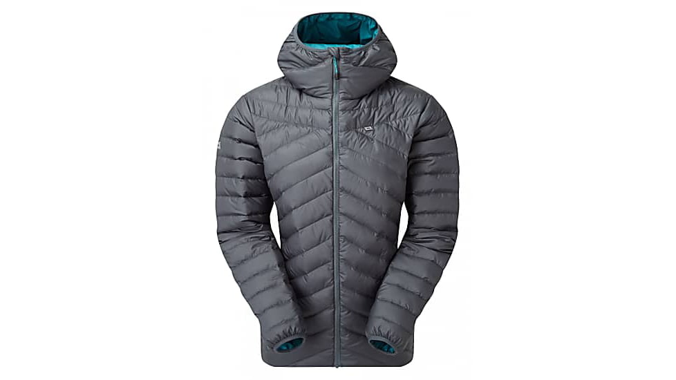 Mountain Equipment Earthrise Hooded Jacket - Women's, 12 US, Moorland Slate, ME-004187-ME-01465-12