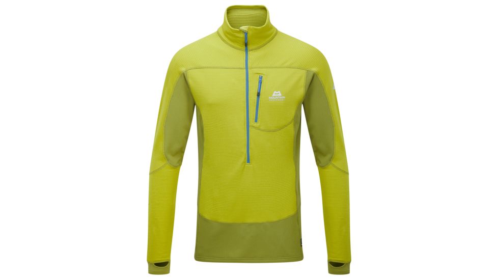 Mountain Equipment Eclipse Zip Tee Pullover - Men's, Citronelle/Kiwi, Medium ME-001484-01126-M