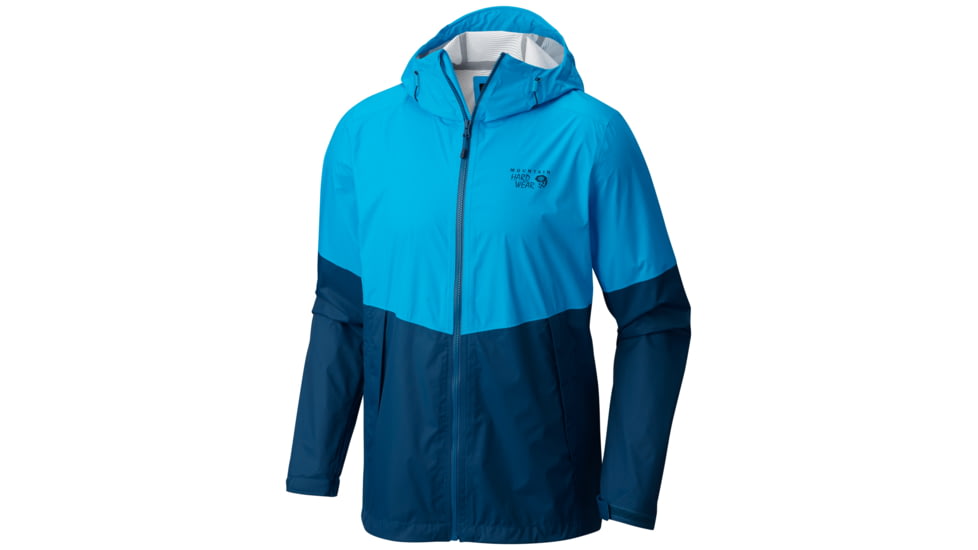 Mountain Hardwear Exponent Jacket - Men's-Ocean Blue-Large