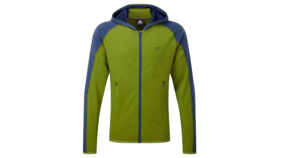 Mountain Equipment Flash Hooded Jacket - Mens -Kiwi/Marine-Small