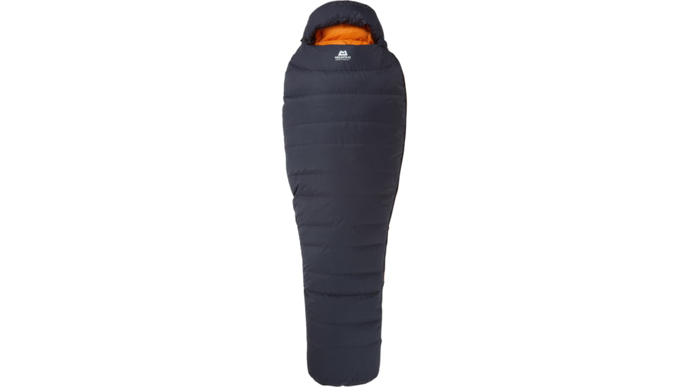 Mountain Equipment Glacier 450 Sleeping Bag, Left Zip - Mens, Obsidian, Regular, ME-007343 O-LZ-Reg
