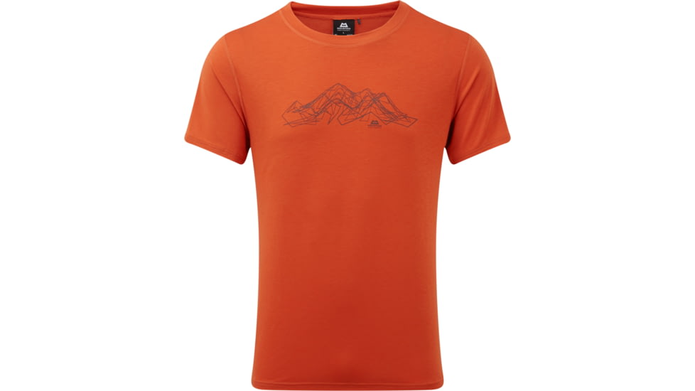 Mountain Equipment Groundup Mountain Tee - Mens, Paprika, 2XL, ME-004028-Paprika-XXL,