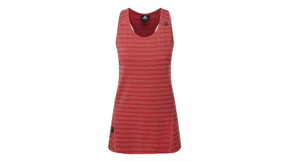 Mountain Equipment Groundup Tank, Poppy Stripe, Medium 2944-448-M-DEMO
