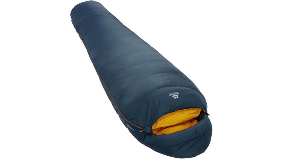 Mountain Equipment Helium 250 Sleeping Bag 700 Fill Power Duck Down, Majolica Blue, Left Zip, ME-006073