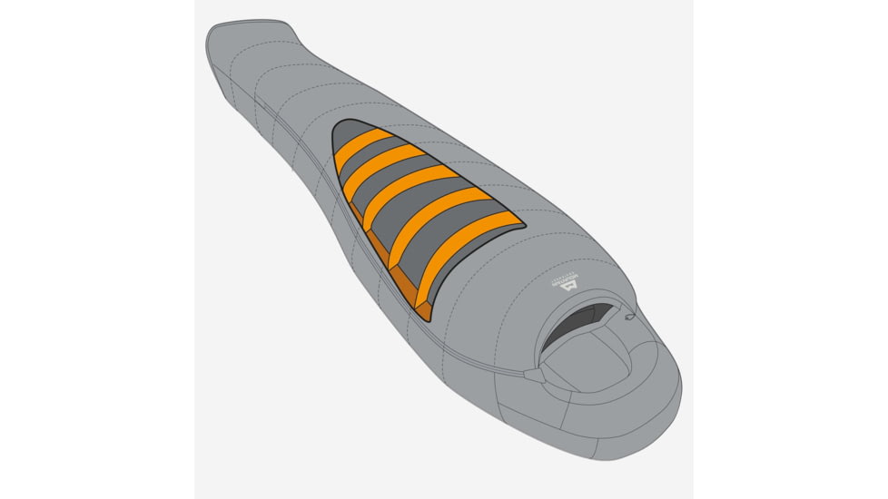 Mountain Equipment Helium 600 Sleeping Bag, Cosmos, Right Zip, Regular, ME-003534-ME-01286-RZ