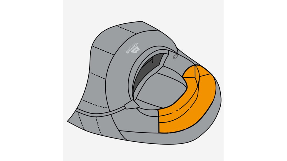Mountain Equipment Helium 600 Sleeping Bag, Cosmos, Right Zip, Regular, ME-003534-ME-01286-RZ
