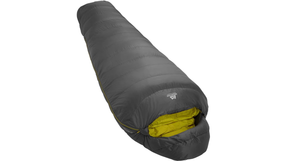 Mountain Equipment Helium GT 250 Sleeping Bag, Anvil Grey, Left Zip, Regular, ME-006076