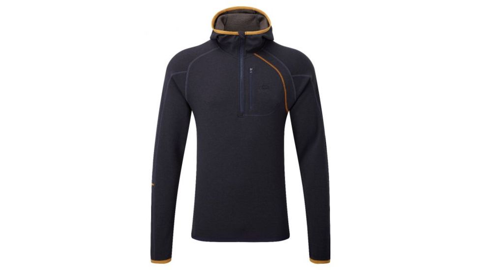 Mountain Equipment Integrity Hooded Zip Tee Pullover, Cosmos, Large 24-286S-L-DEMO