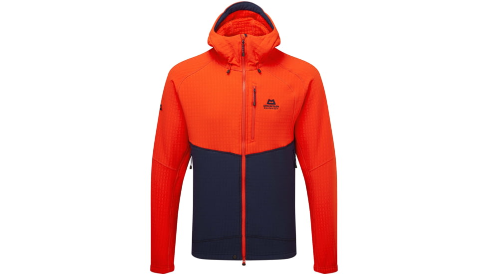 Mountain Equipment Mantle Hooded Jacket - Mens, Medieval/Cardinal, Small, ME-005092-ME-01638-S