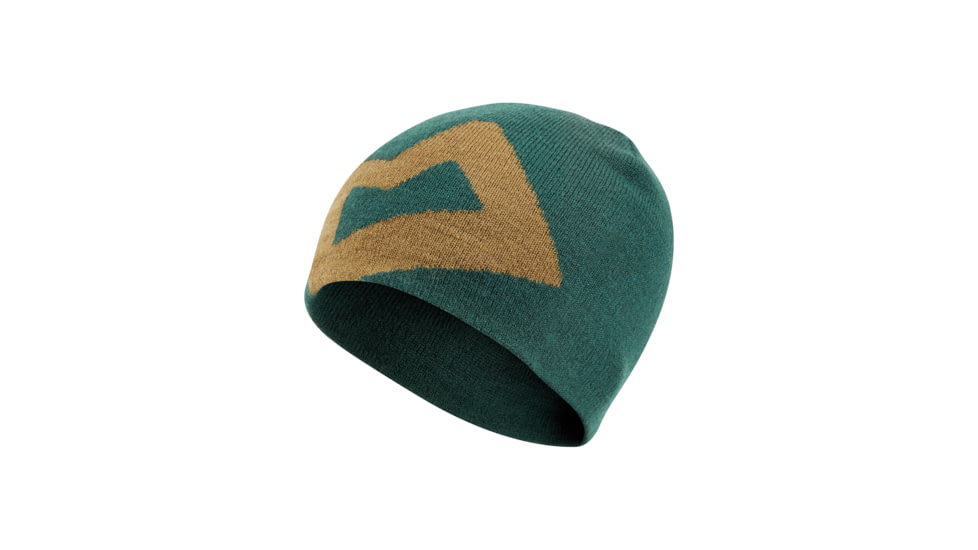 Mountain Equipment ME-000771-ME-01617-O/S: Branded Knitted Beanie - Men's, Conifer/Fir Green, One Size