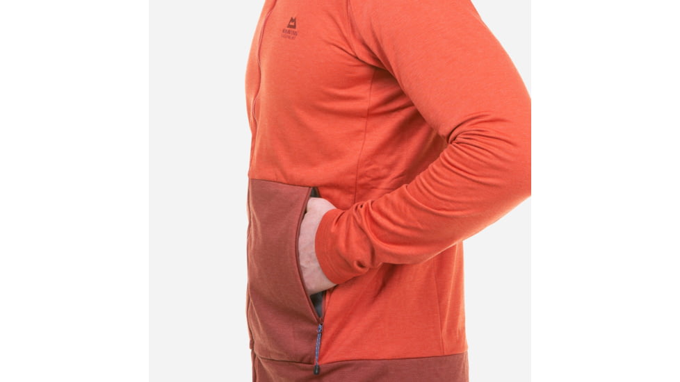 Mountain Equipment Oracool Hooded Jacket - Mens, Red Rock/Fired Brick, Small, 01799Red/FirBrickS