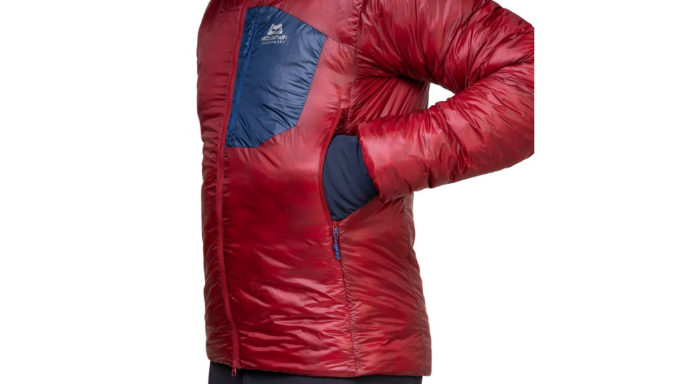 Mountain Equipment Oreus Hooded Jacket - Mens, Merlot/Admiral Blue, Large, Me-02001 Merlot/ABL