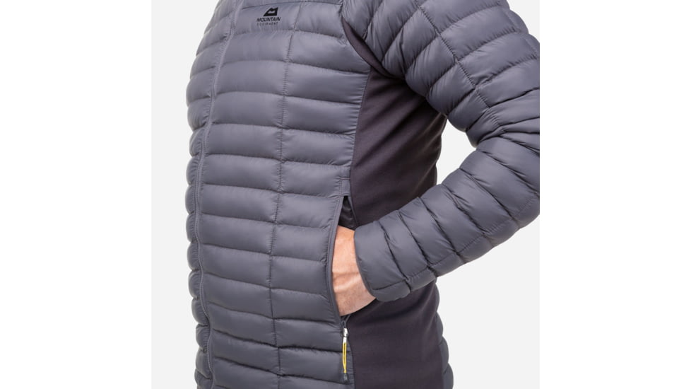 Mountain Equipment Particle Hooded Jacket - Mens, Anvil/Obsidian, 2XL, Me01609Anvil/ObsidianXXL
