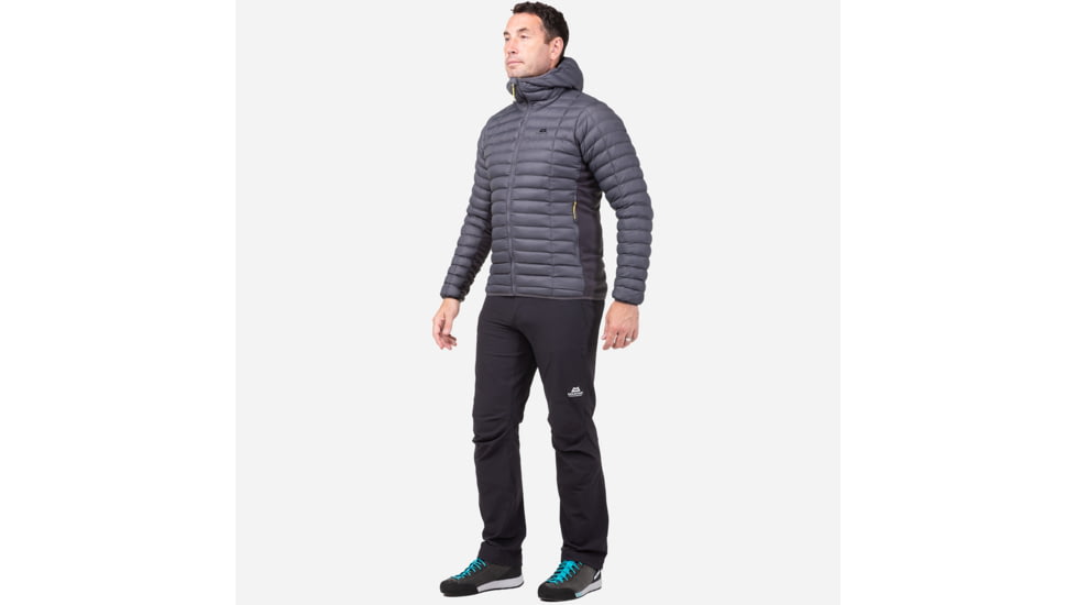 Mountain Equipment Particle Hooded Jacket - Mens, Anvil/Obsidian, 2XL, Me01609Anvil/ObsidianXXL