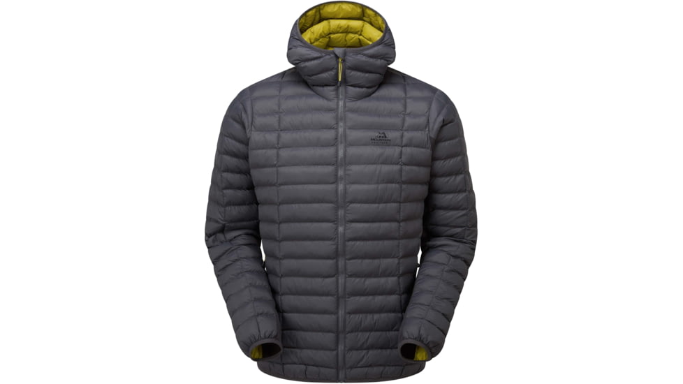 Mountain Equipment Particle Hooded Jacket - Mens, Anvil/Obsidian, Extra Large, ME-006481-XL-An-Ob