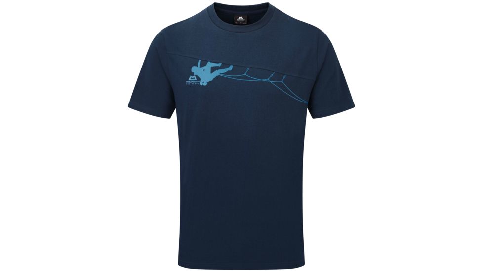 Roof Crack Tee - Mens -Marine-Small