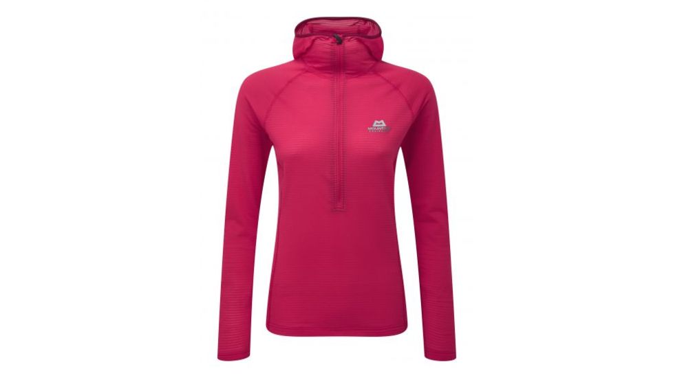 Mountain Equipment Solar Eclipse Hooded Zip Tee, Virtual Pink, Medium 2949-47-M-DEMO
