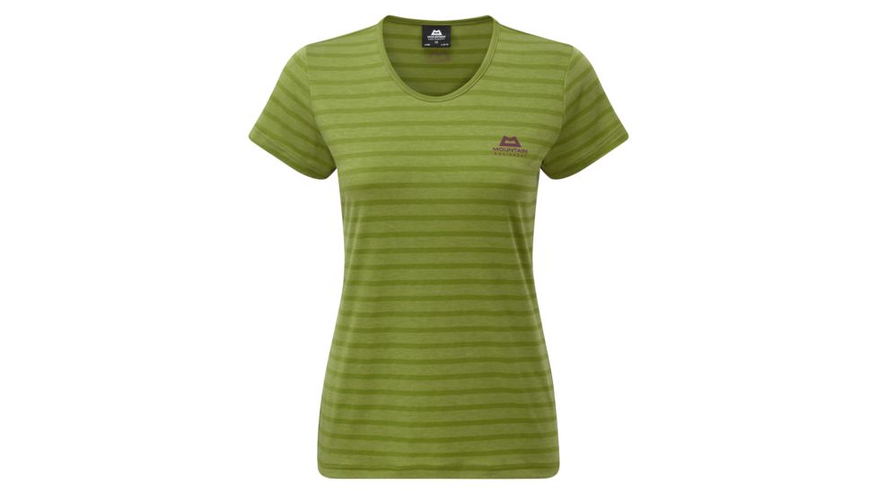 Mountain Equipment Stripe Tee - Women's, Kiwi, Small ME-001554-01186-S