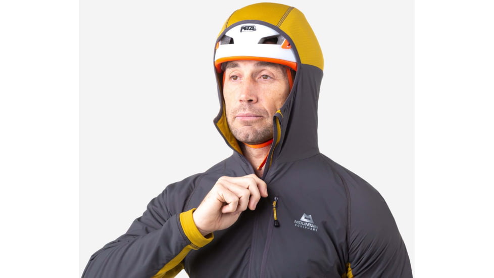 Mountain Equipment Switch Pro Hooded Jacket - Mens, Anvil Grey/Acid, Medium, ME-005131-ME-01565-M