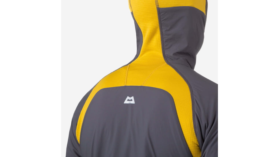 Mountain Equipment Switch Pro Hooded Jacket - Mens, Anvil Grey/Acid, Medium, ME-005131-ME-01565-M